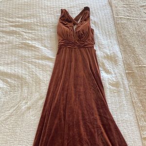 Revelry Dylan terracotta dress size 2. Like new with tags only worn once!